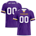 Custom Purple Classic Style Personalized Authentic Football Jersey FBJ02-bd0a7009