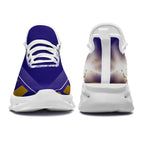 Custom Blue Yellow Baltimore MaxSoul Shoes and Hat Combo Offer Personalized Combo ZH-D020264-2
