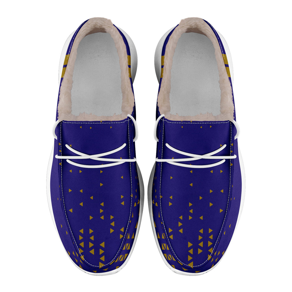 Custom Blue Yellow Baltimore Shoes Personalized Sneaker FN042-D020279-2