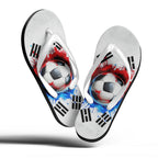 Custom South Korea 2026 World Cup Sneakers DIY Country Flag Running Shoes Lightweight Sport Shoes Gift for Football Fans Personalized Team Name and Logo FN058-F009109-5