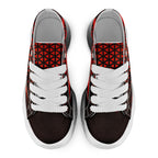 Custom Black Orange Ohio Shoes Personalized Sneaker FN038-D023003-8