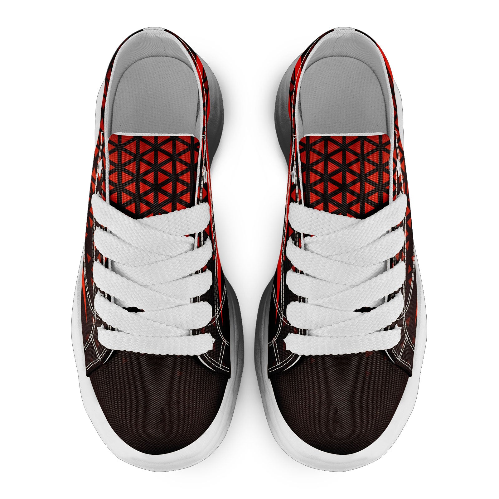 Custom Black Orange Ohio Shoes Personalized Sneaker FN038-D023003-8