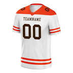 Custom Cleveland Personalized Authentic Football Jersey FBJ02-E0607-8