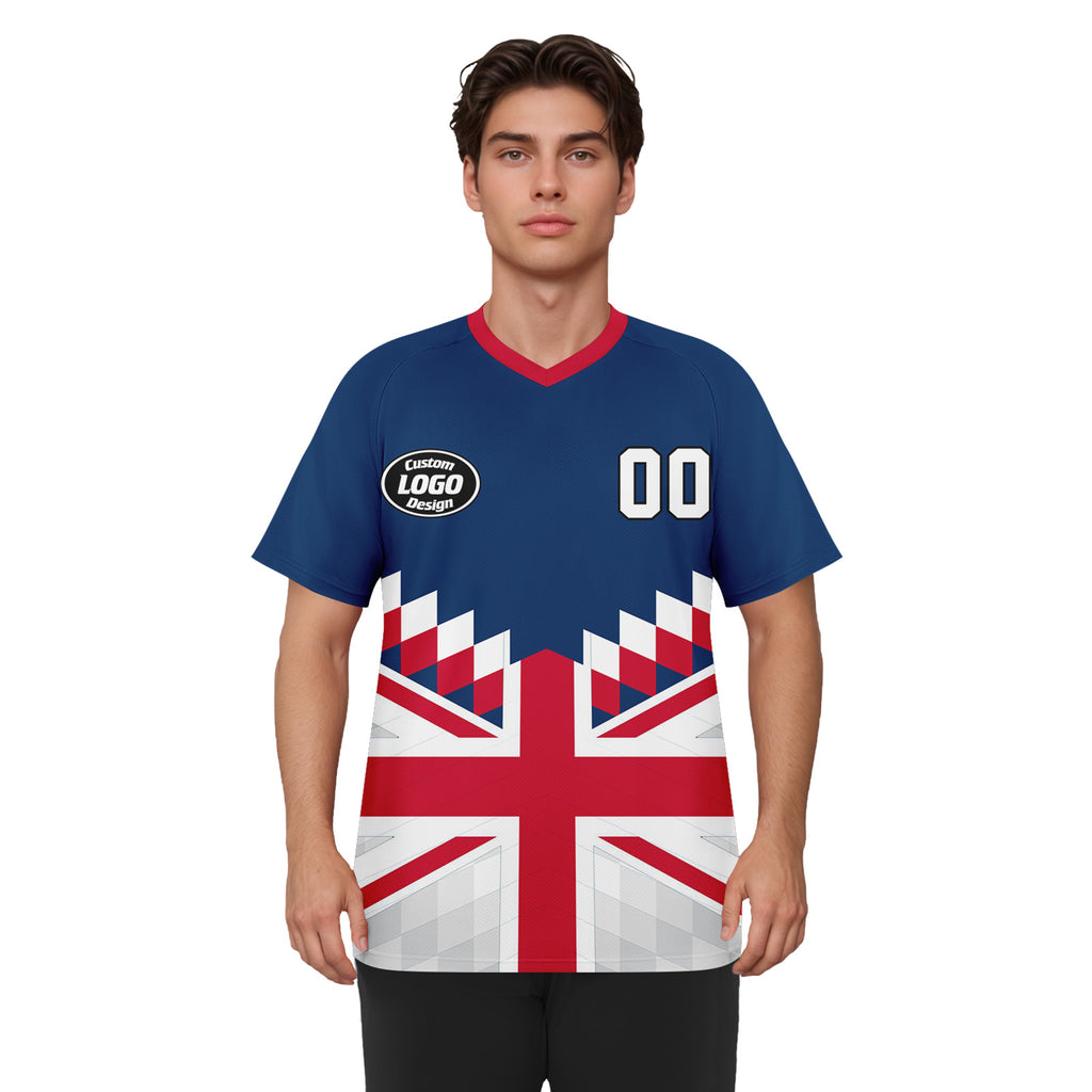 Custom England 2026 World Cup Football Shirt Customized Soccer Jersey for Fans Add Your Name & Number FZ190-F023109-10