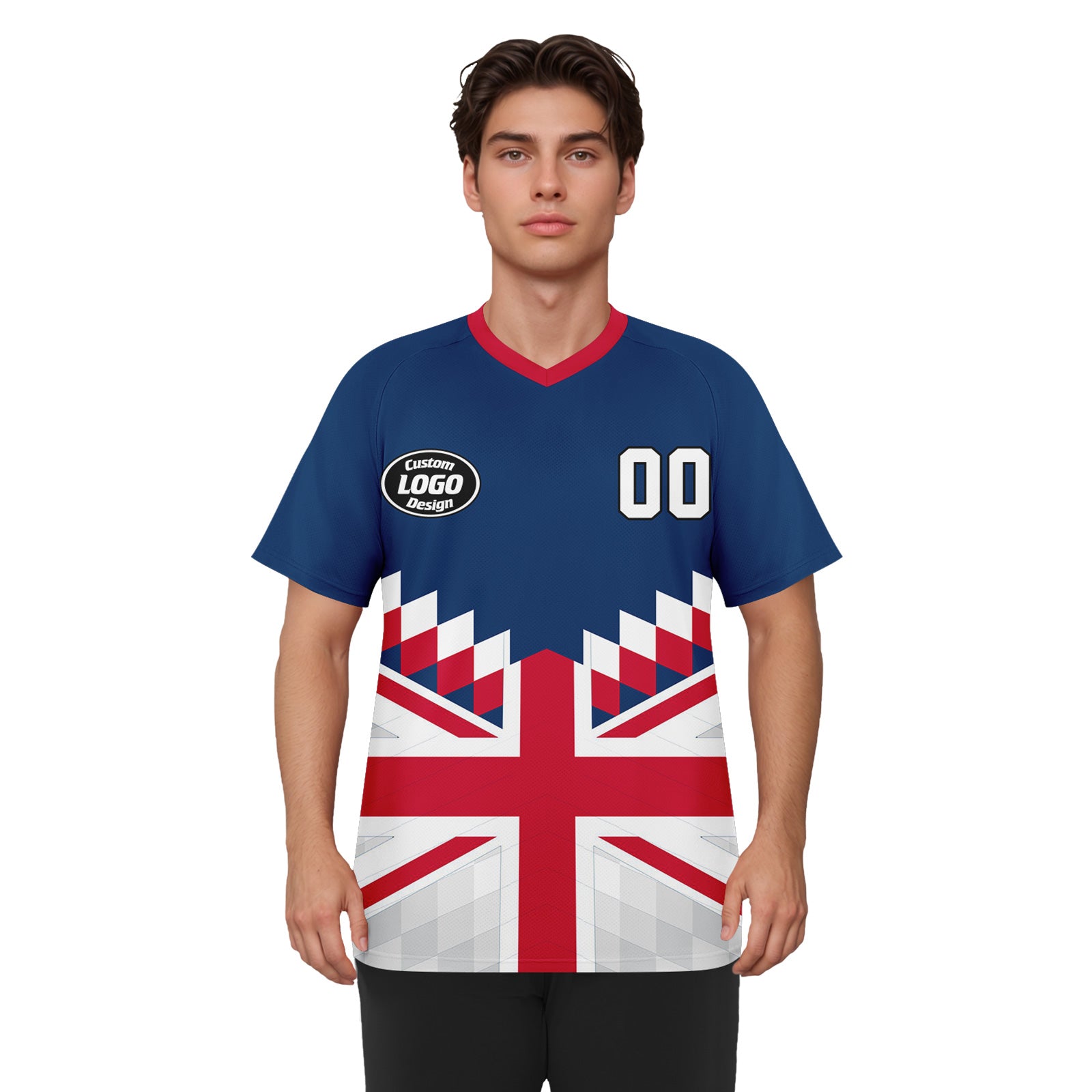 Custom England 2026 World Cup Football Shirt Customized Soccer Jersey for Fans Add Your Name & Number FZ190-F023109-10
