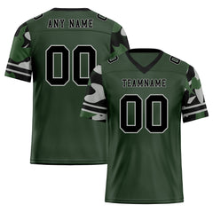 Custom Camo Personalized Authentic Football Jersey FBJ02-D06123