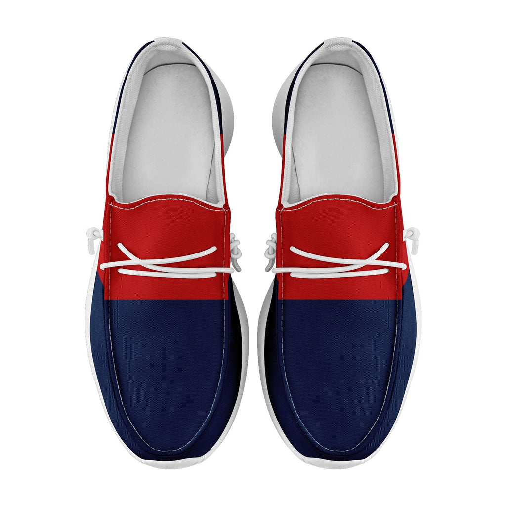 Custom New England Blue Red Shoes Personalized Sneaker FN018-D020278-26 Custom Online