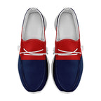 Custom New England Blue Red Shoes Personalized Sneaker FN018-D020278-26 Custom Online