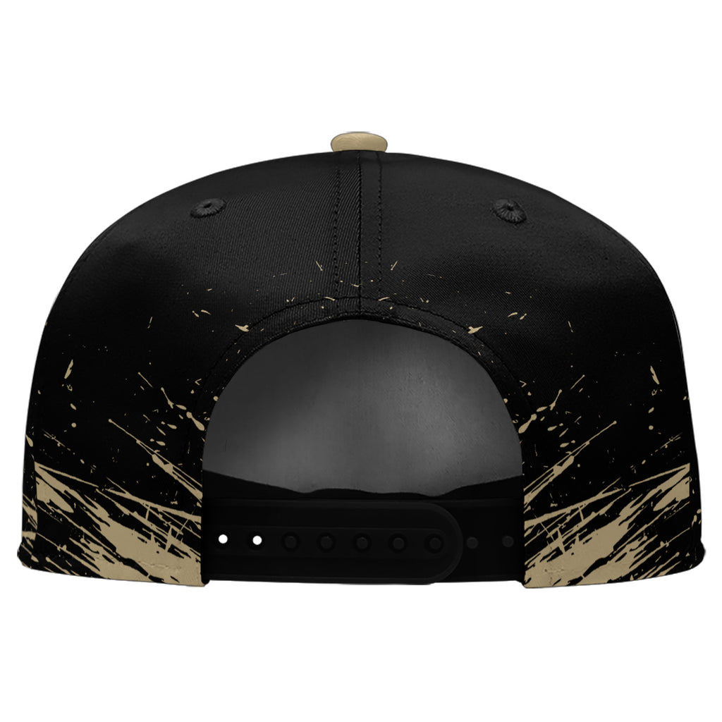 Custom Black Yellow New Orleans Football Jersey and Hat Combo Offer Personalized Combo ZH-D020326-19