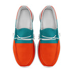 Custom Blue Orange Miami Jacket and Sports Shoes Combo Offer Personalized Combo ZH-D020294-24