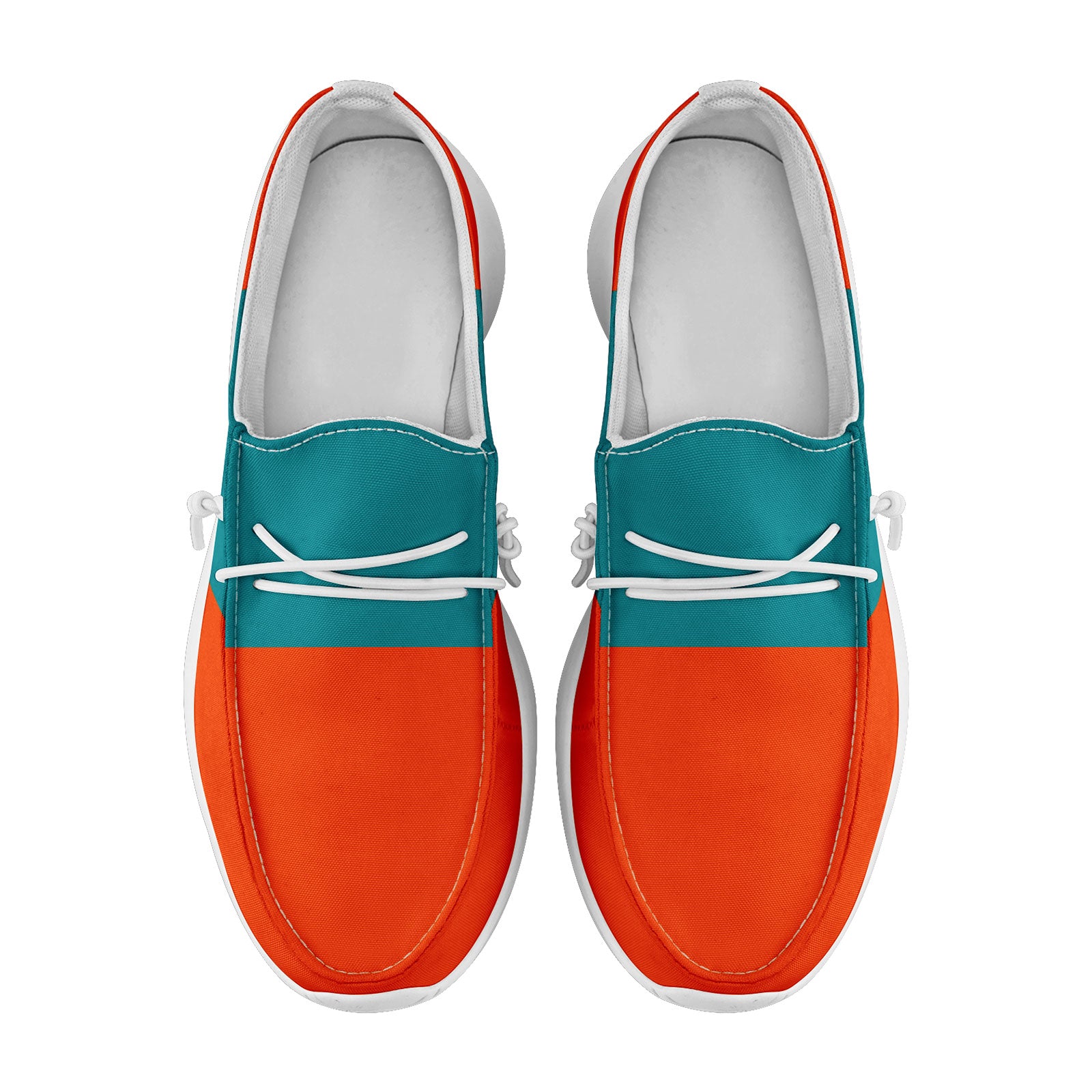 Custom Blue Orange Miami Jacket and Sports Shoes Combo Offer Personalized Combo ZH-D020294-24