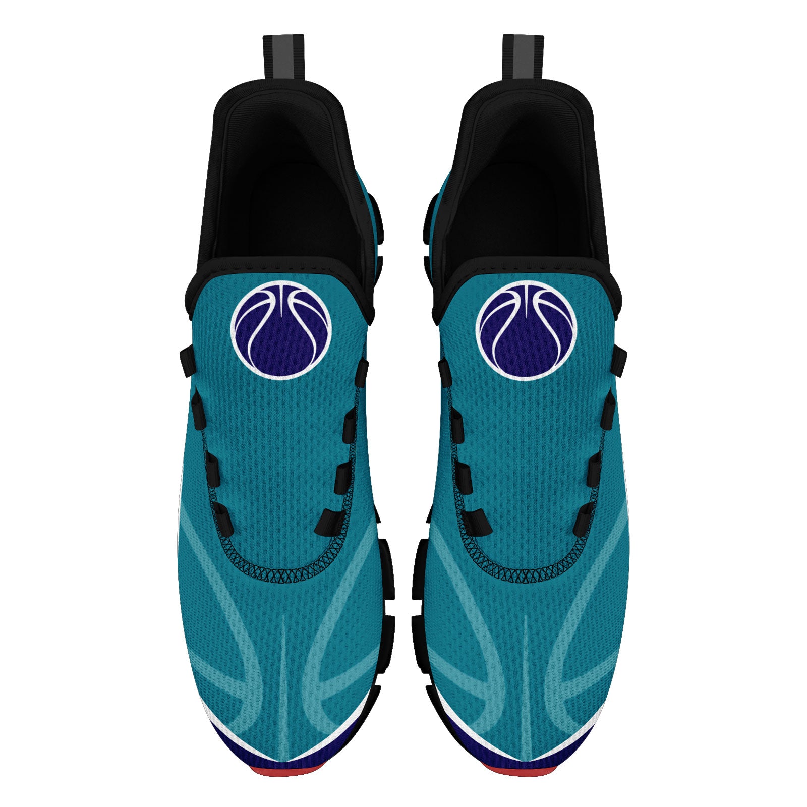 Custom Blue Maxsoul Shoes Personalized Sneaker FN003XD-D020391-5