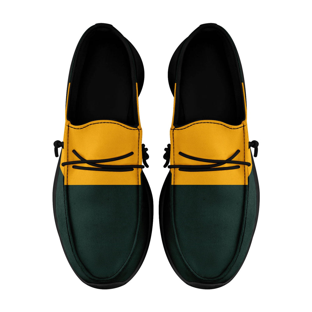 Custom Green Bay Green Yellow Shoes Personalized Sneaker FN018-D020278-13 Custom Online