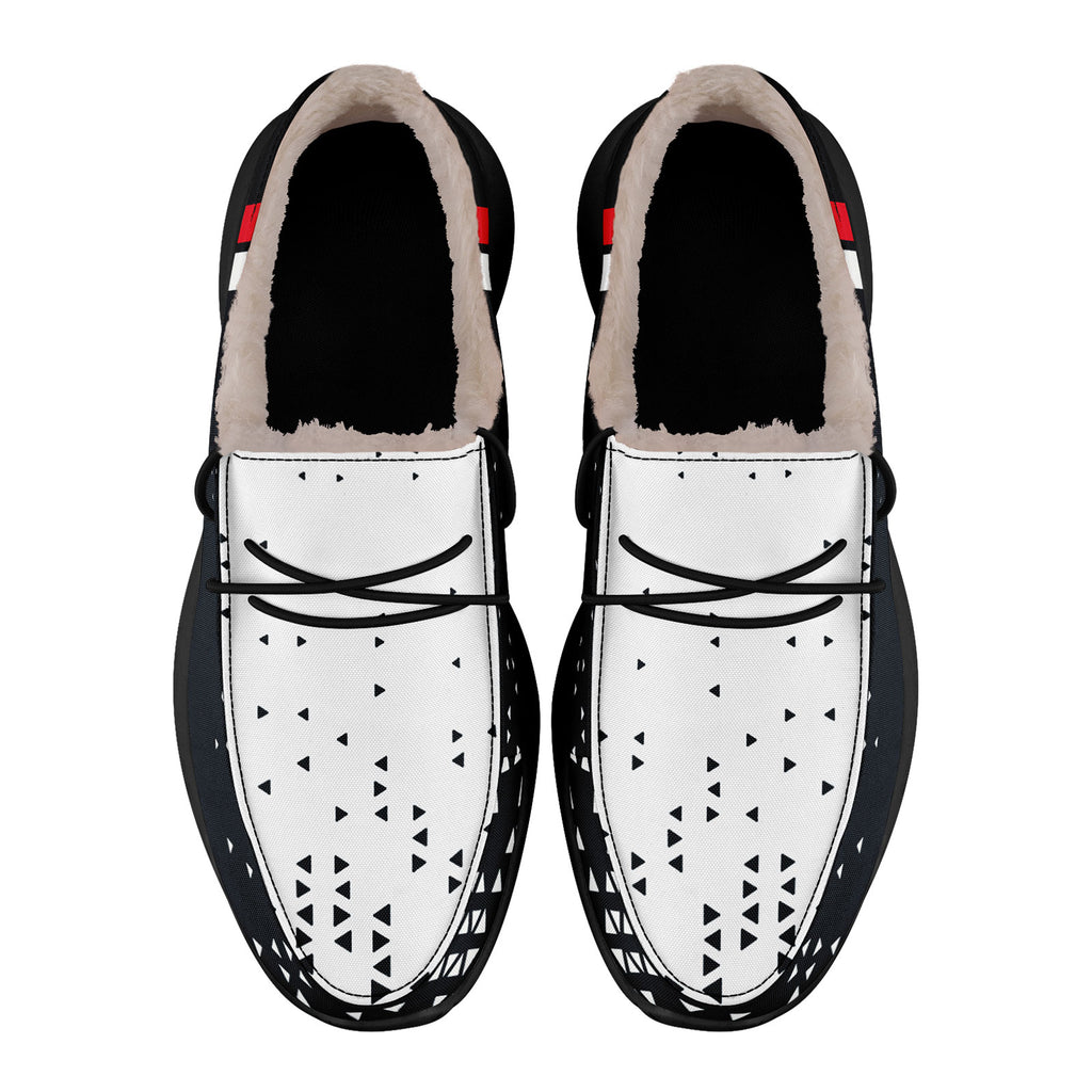 Custom Black White Houston Shoes Personalized Sneaker FN042-D020279-12