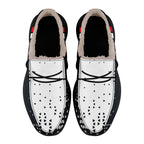 Custom Black White Houston Shoes Personalized Sneaker FN042-D020279-12