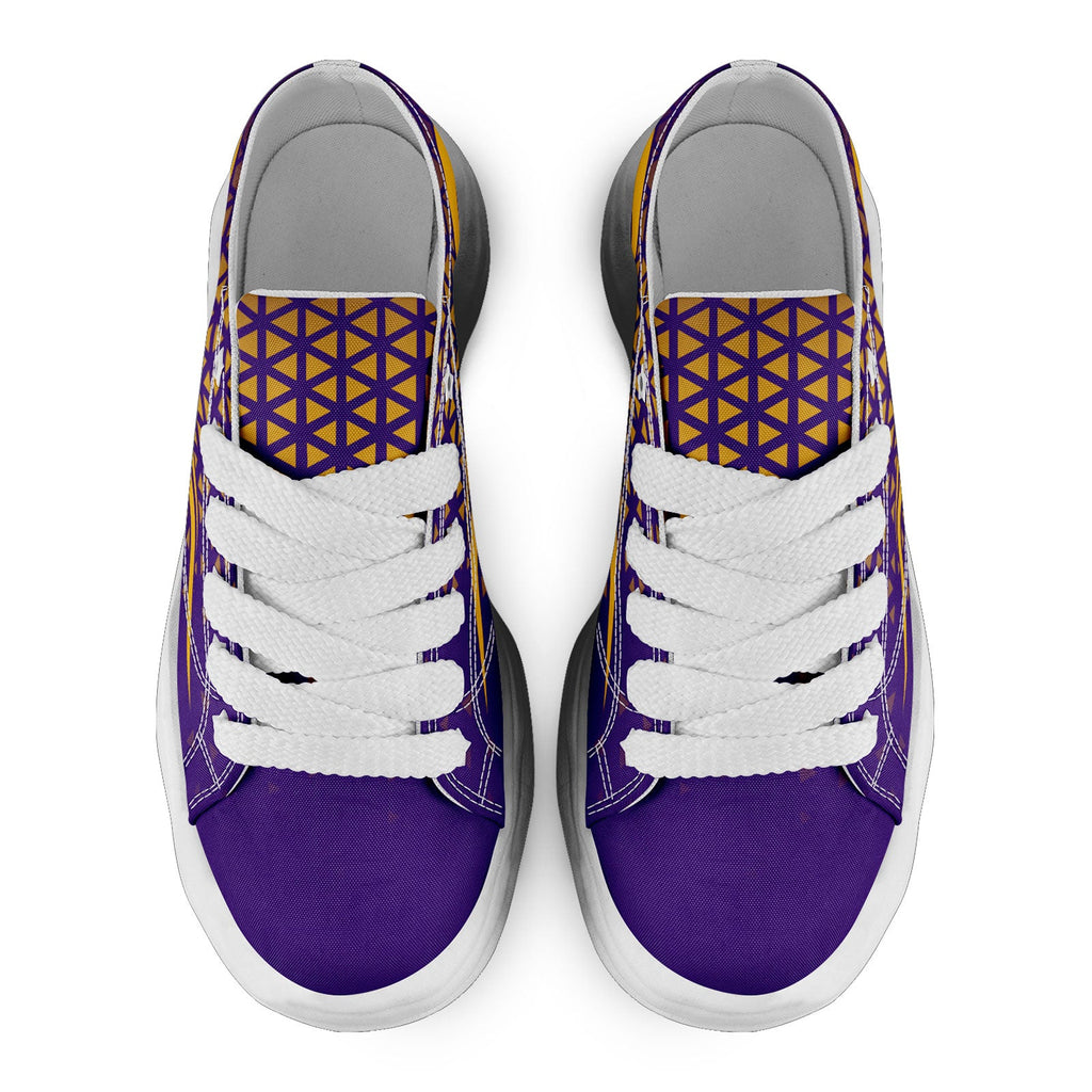 Custom Purple White Minnesota Shoes Personalized Sneaker FN038-D023003-17 Custom Online
