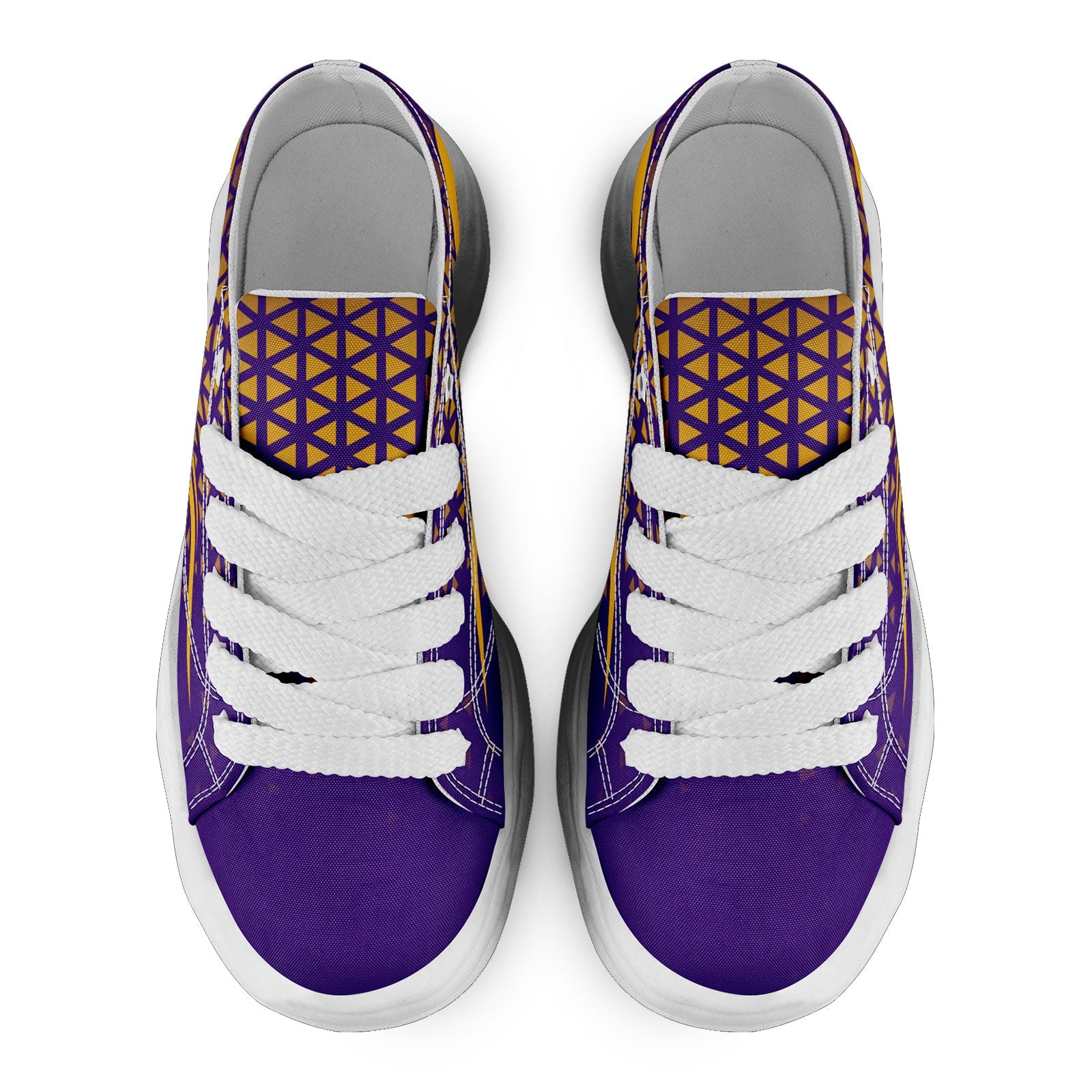 Custom Purple White Minnesota Shoes Personalized Sneaker FN038-D023003-17 Custom Online