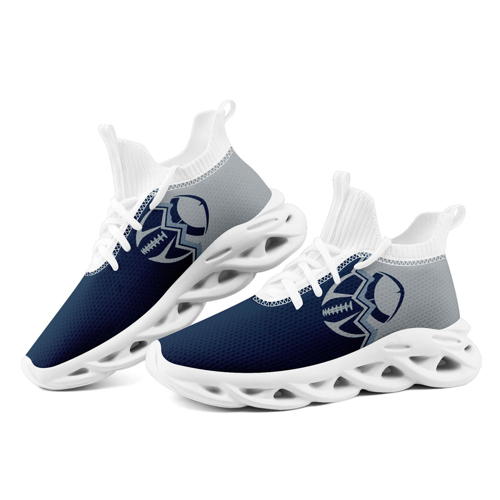 Custom Blue Grey Washington MaxSoul Shoes and Hat Combo Offer Personalized Combo ZH-D028017-14