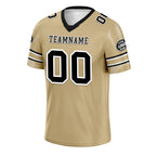 Custom Yellow New Orleans Football Jersey and Sports Shoes Combo Offer Personalized Combo ZH-D025008-19