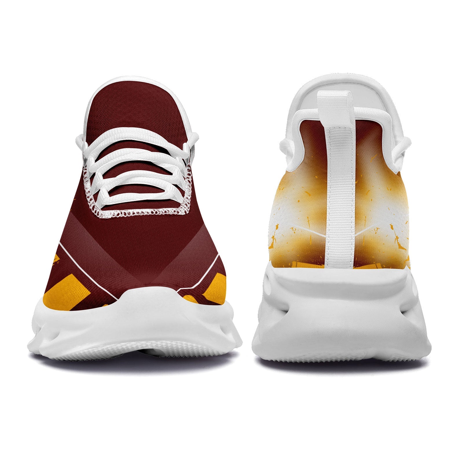 Custom Red Yellow Washington Maxsoul Shoes Personalized Sneaker FN003-D020260-31 Custom Online