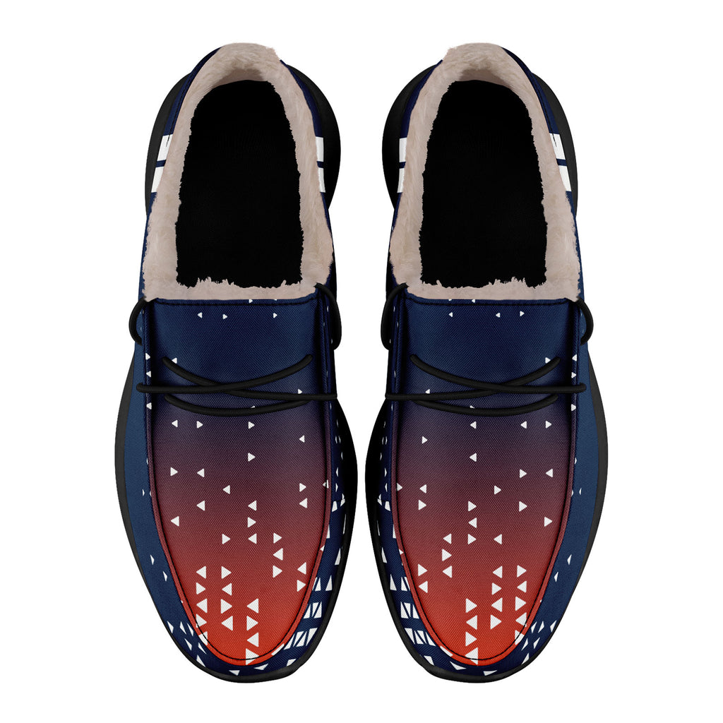 Custom Blue White Denver Shoes Personalized Sneaker FN042-D020279-10