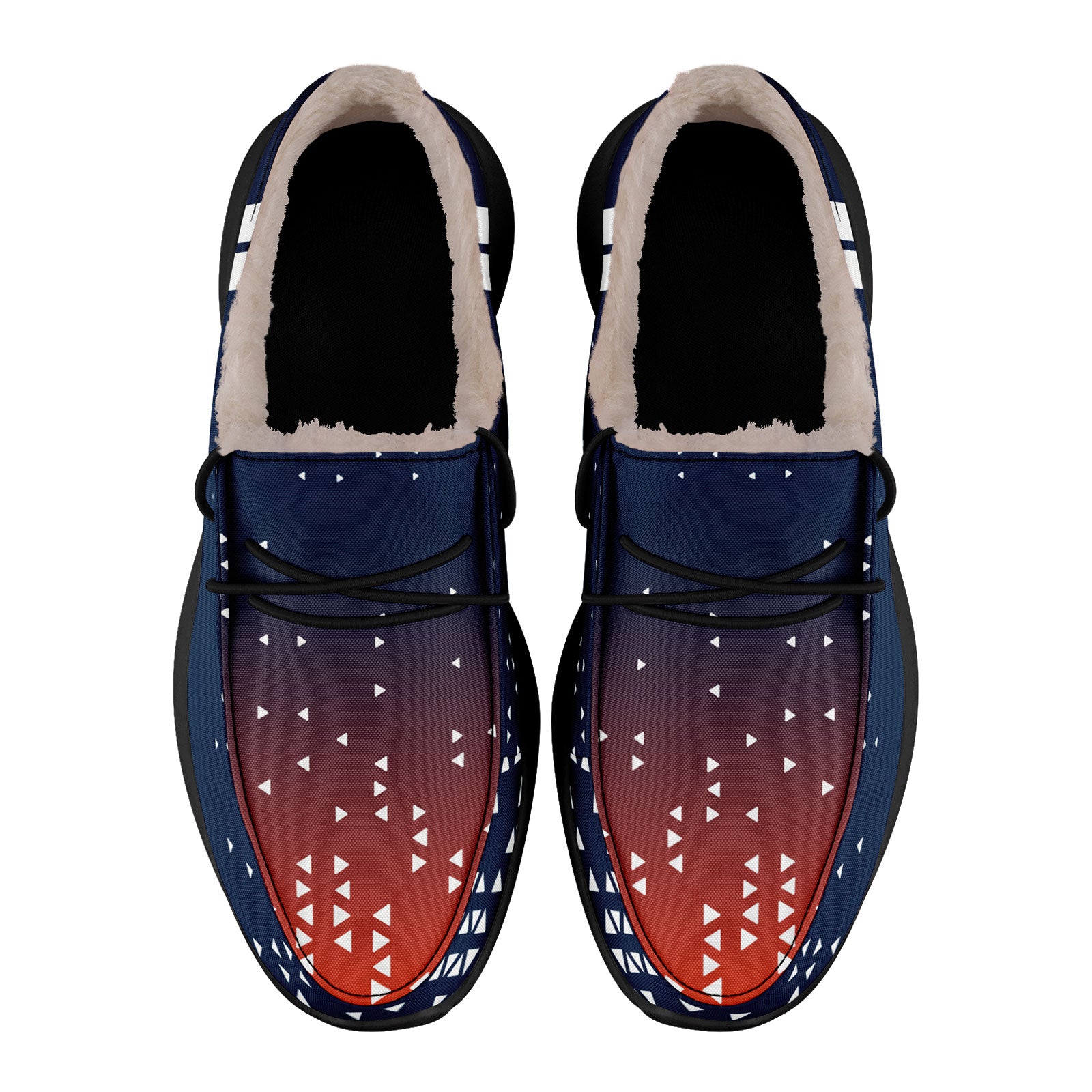 Custom Blue White Denver Shoes Personalized Sneaker FN042-D020279-10
