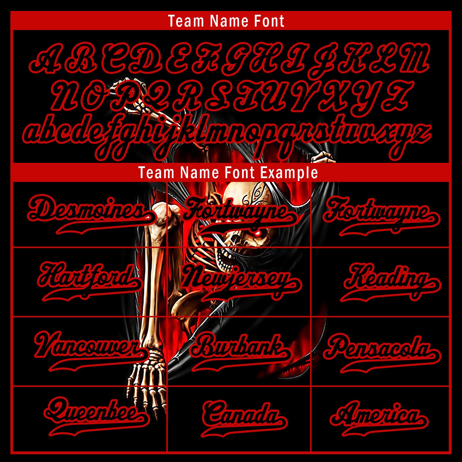 Custom Gothic Personalized Authentic Baseball Jersey BSBJ01-E06001