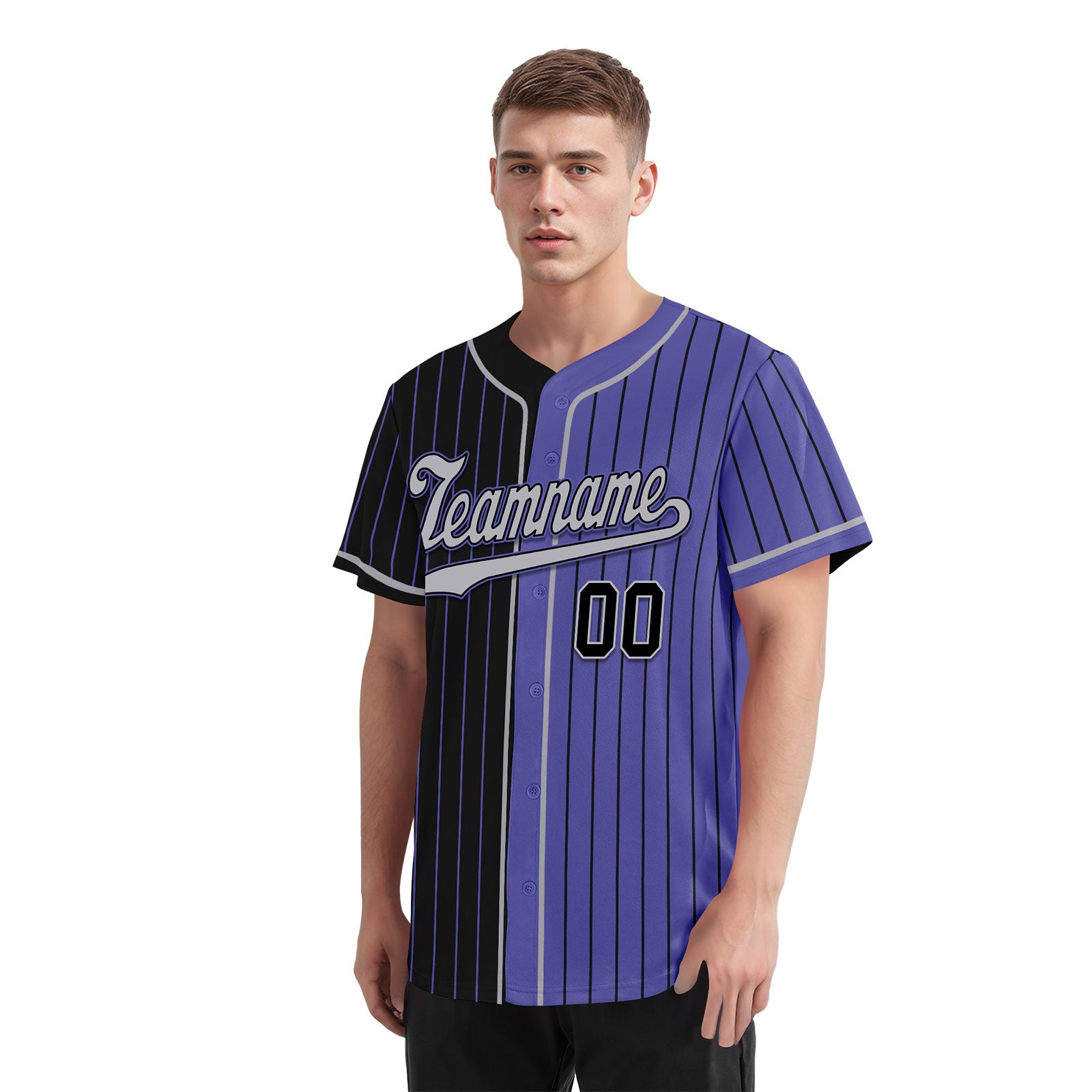 Custom Stripe Fashion Personalized Authentic Baseball Jersey BSBJ01-E06043-5