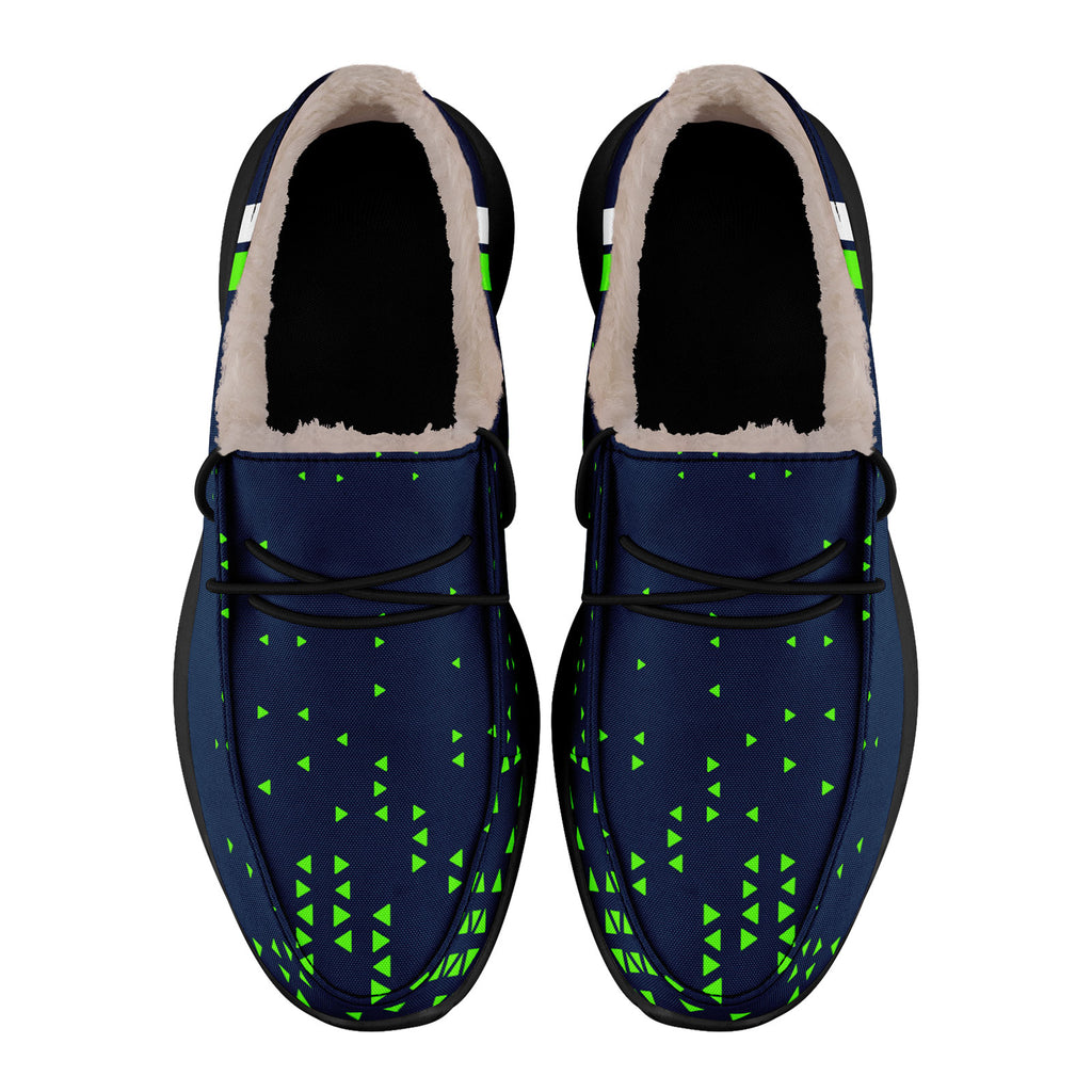Custom Blue Green Seattle Shoes Personalized Sneaker FN042-D020279-27