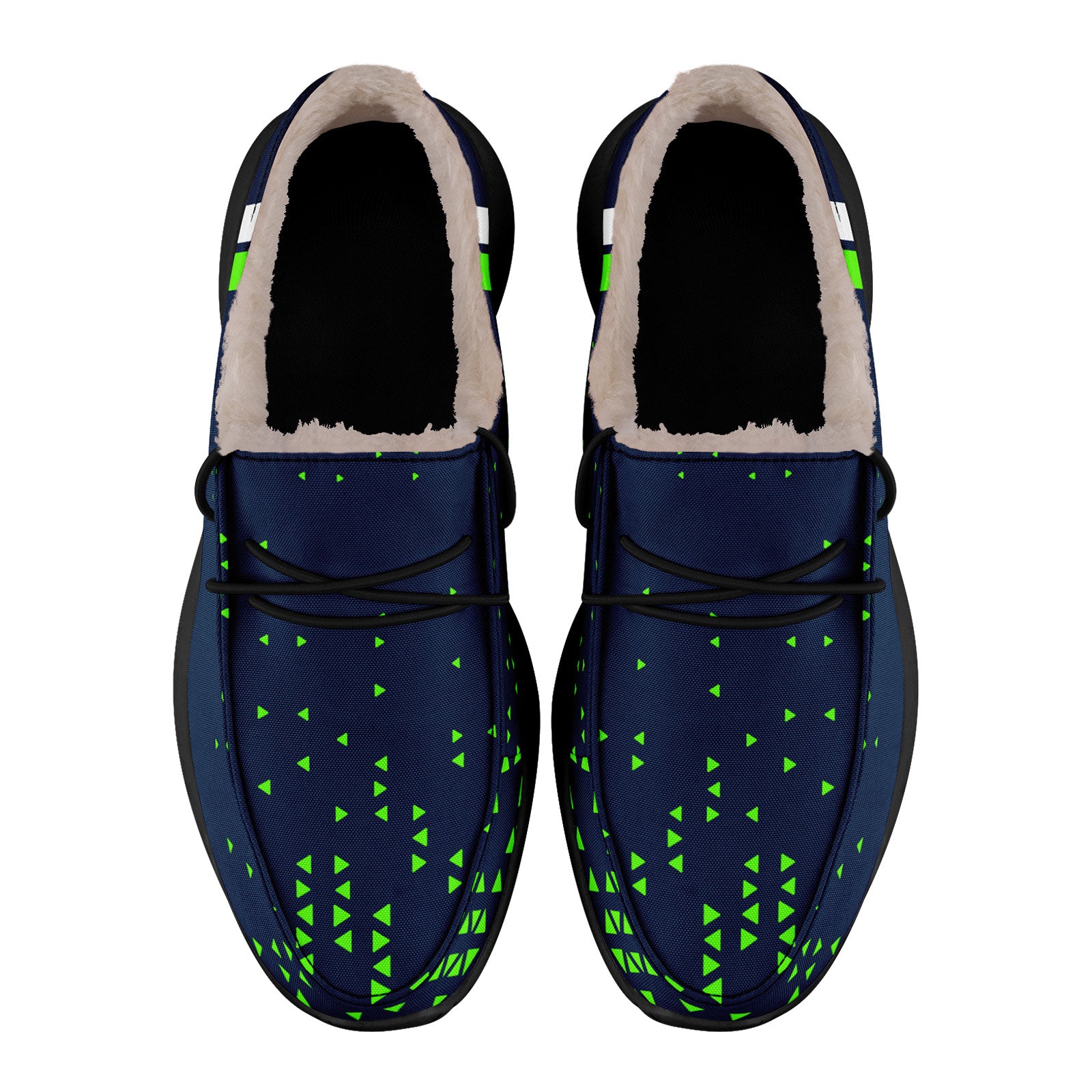Custom Blue Green Seattle Shoes Personalized Sneaker FN042-D020279-27