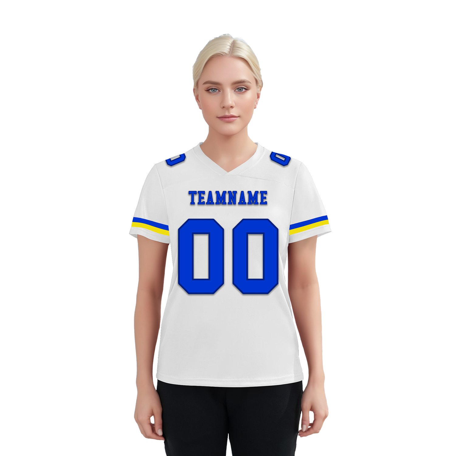 Custom White Classic Style Personalized Authentic Football Jersey FBJ02-bd0a7008