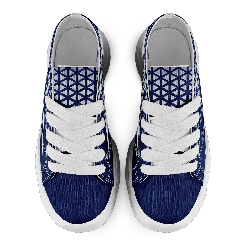 Custom Blue White Indiana Shoes Personalized Sneaker FN038-D023003-14 Custom Online