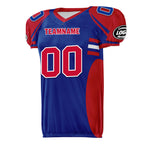Custom Blue Red New York High-Performance American Football Jersey FBJ06-D023001-4