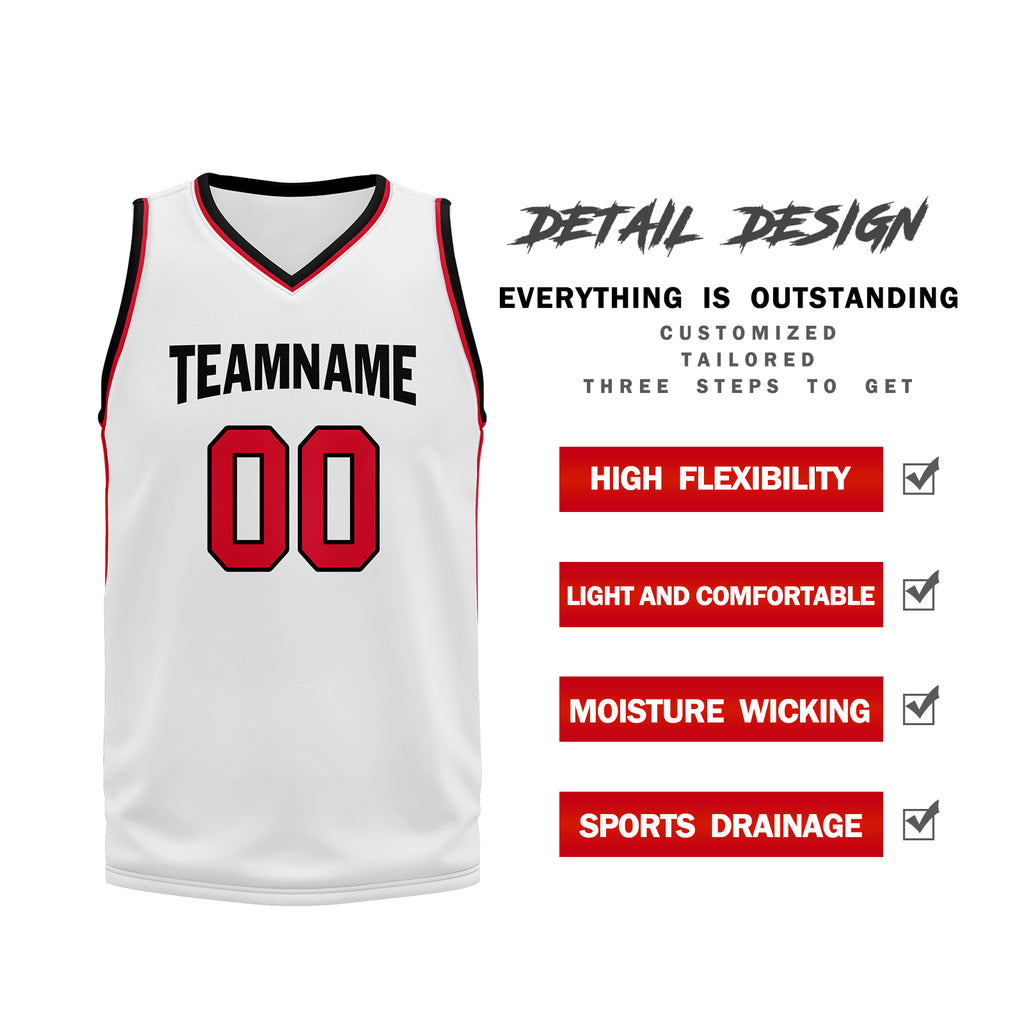 Custom White City Edition Personalized Sports Uniform Authentic Basketball Jersey BBJ01-D06101-9