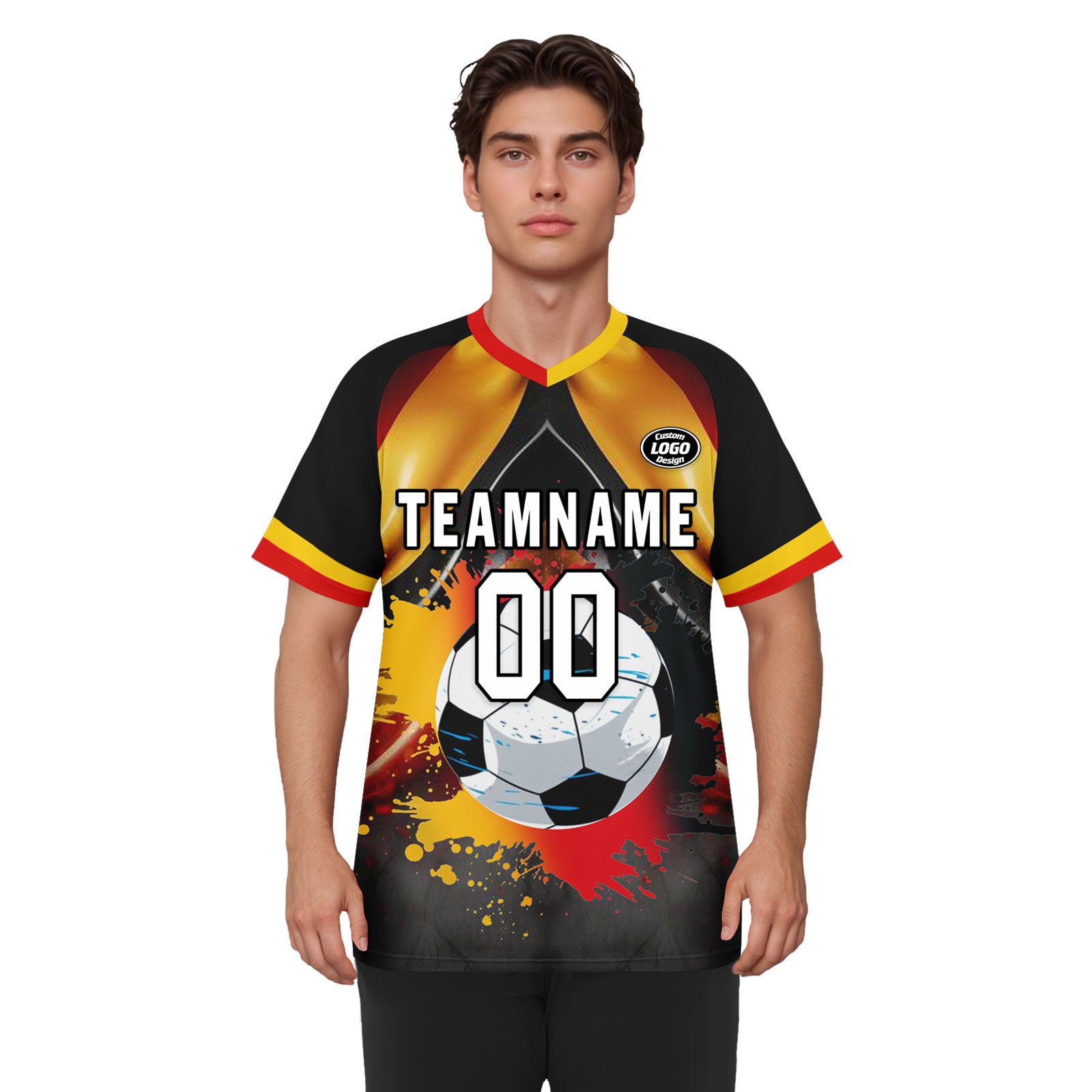 Custom Germany 2026 World Cup Football Shirt Customized Soccer Jersey for Fans Add Your Name & Number FZ190-F028093-7