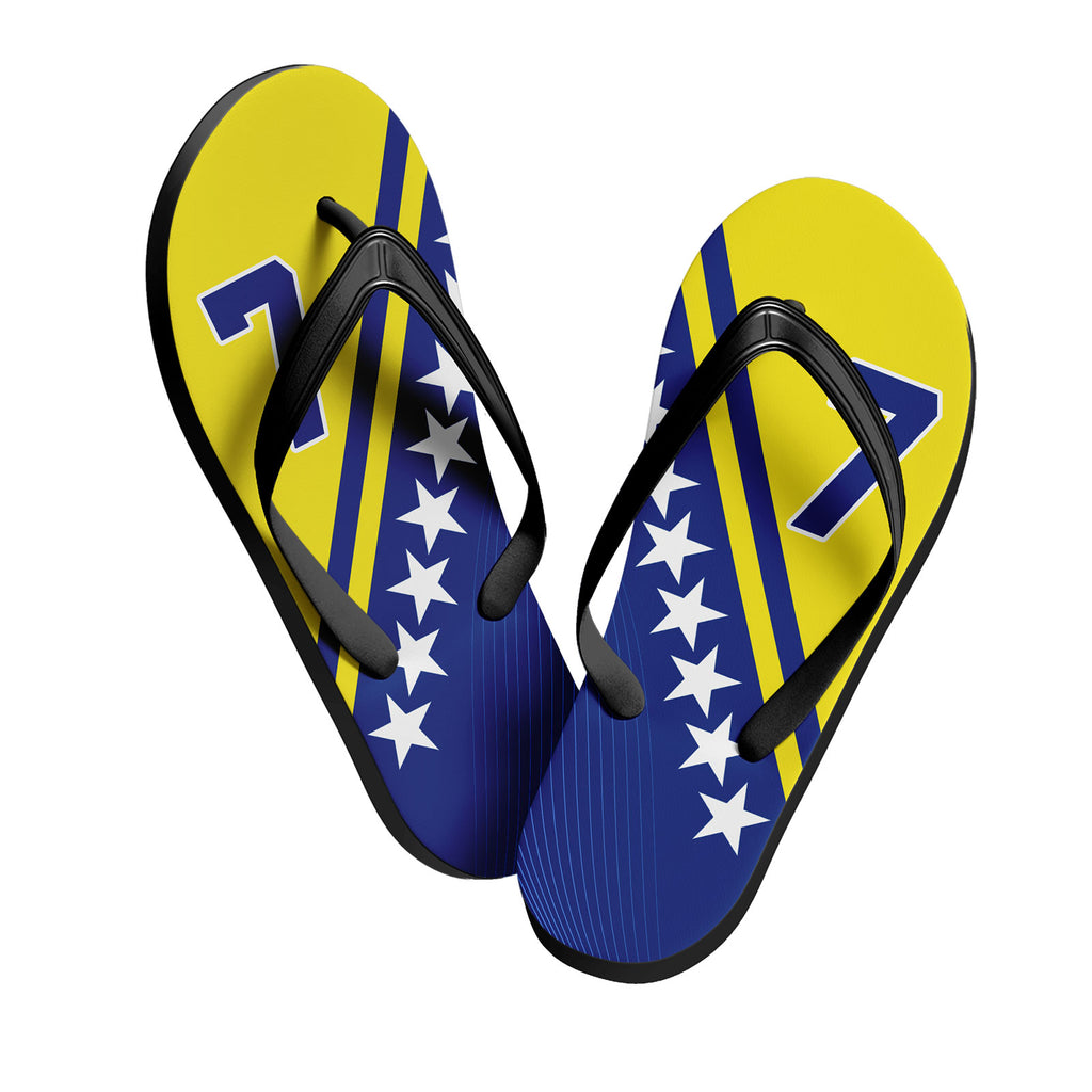Custom Curaçao 2026 World Cup Sneakers DIY Country Flag Running Shoes Lightweight Sport Shoes Gift for Football Fans Personalized Team Name and Logo FN058-F009136-5