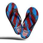 Custom United States 2026 World Cup Sneakers DIY Country Flag Running Shoes Lightweight Sport Shoes Gift for Football Fans Personalized Team Name and Logo FN058-F028041-16