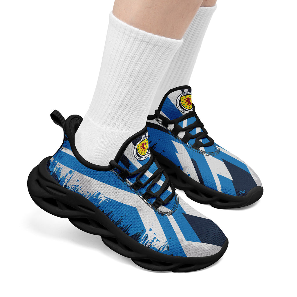 Custom Scotland 2026 World Cup Sneakers DIY Country Flag Running Shoes Lightweight Sport Shoes Gift for Football Fans Personalized Team Name and Logo FN003-F020027-5