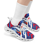 Custom United States 2026 World Cup Sneakers DIY Country Flag Running Shoes Lightweight Sport Shoes Gift for Football Fans Personalized Team Name and Logo FN003-F018032-3