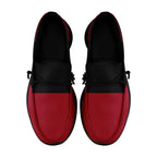 Custom Red Gray Black Atlanta Jacket and Sports Shoes Combo Offer Personalized Combo ZH-D020294-3