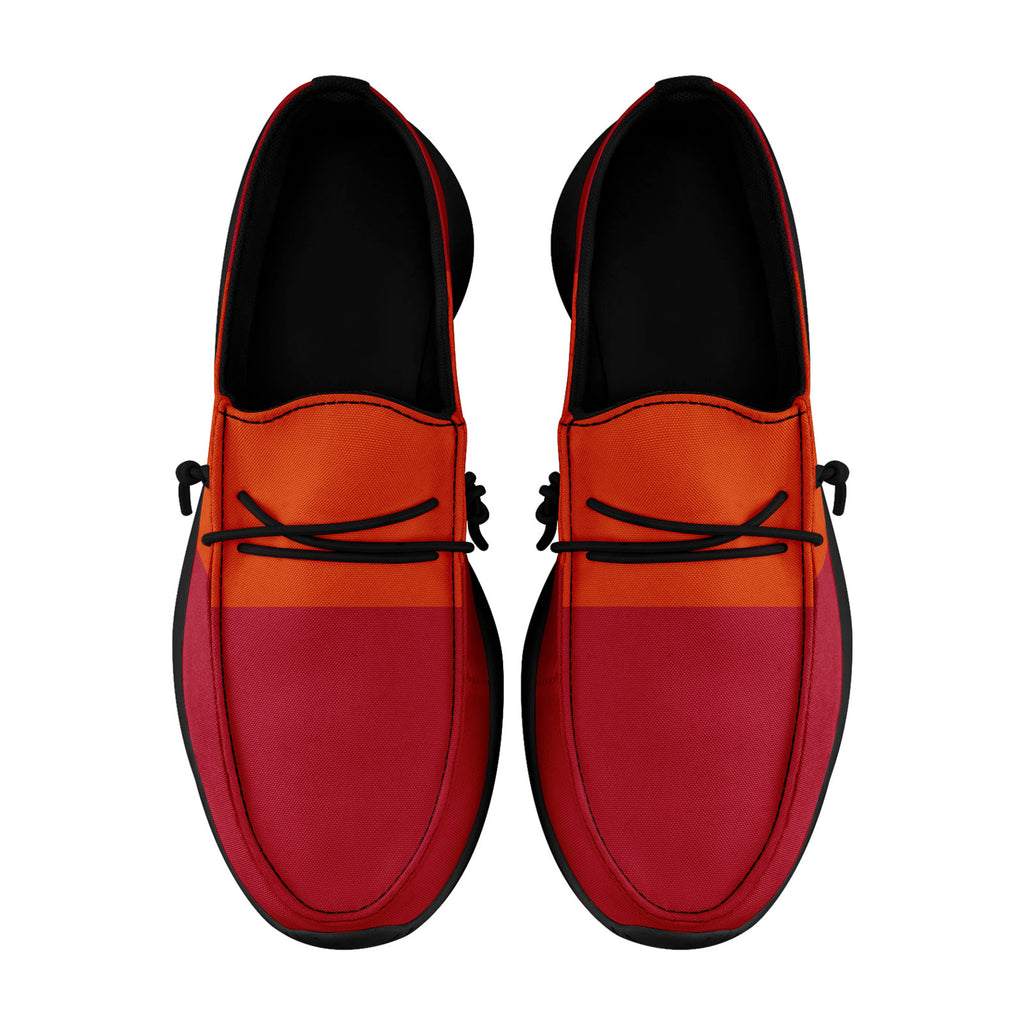 Custom Red Orange Tampa Bay Jacket and Sports Shoes Combo Offer Personalized Combo ZH-D020294-29