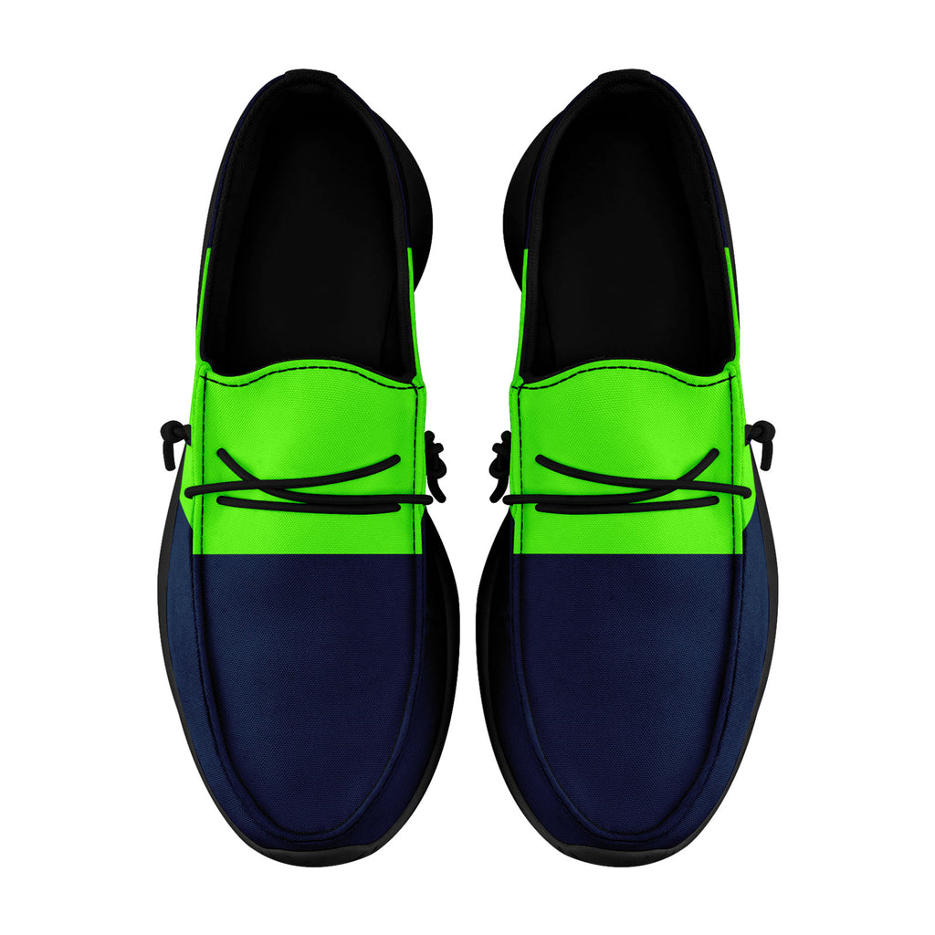 Custom Blue Green Seattle Jacket and Sports Shoes Combo Offer Personalized Combo ZH-D020294-27
