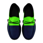 Custom Blue Green Seattle Jacket and Sports Shoes Combo Offer Personalized Combo ZH-D020294-27