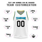 Custom White Neon Black Indiana City Edition Personalized Reversible Basketball Set Sports Basketball Jersey BBJ01R-D0610-12