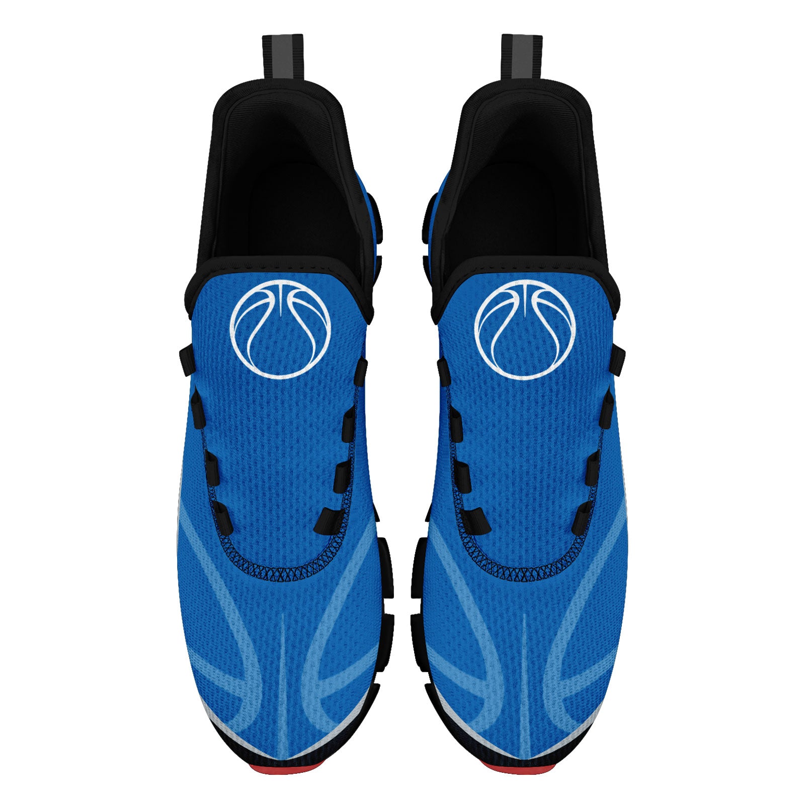 Custom Blue Black Maxsoul Shoes Personalized Sneaker FN003XD-D020391-9