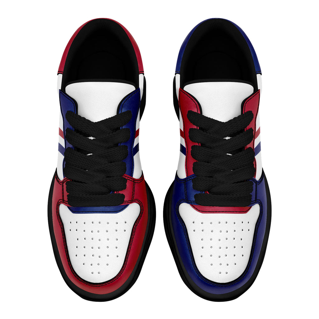 Custom Red Blue New York Shoes Personalized Sneaker FN032-D020389-21