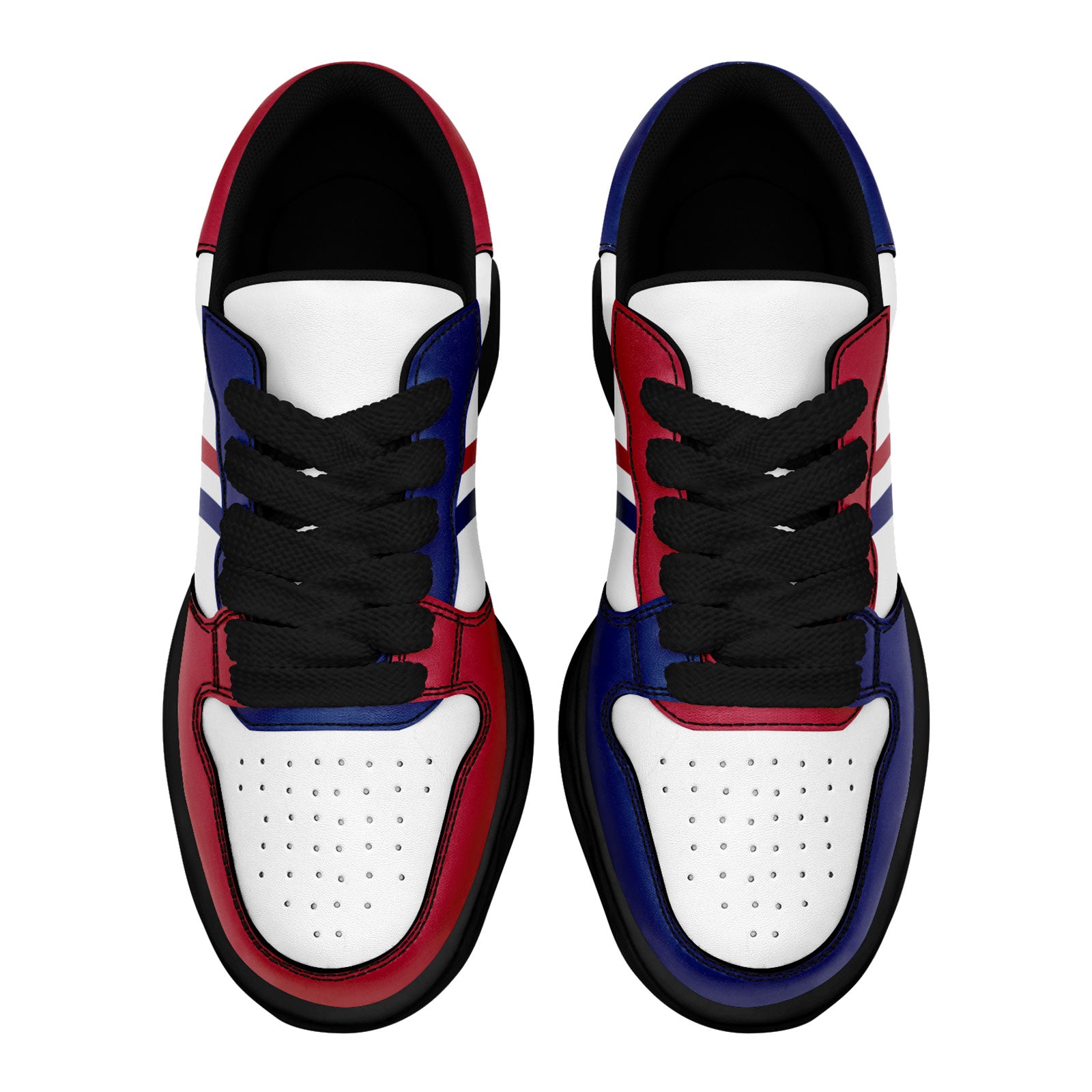 Custom Red Blue New York Shoes Personalized Sneaker FN032-D020389-21