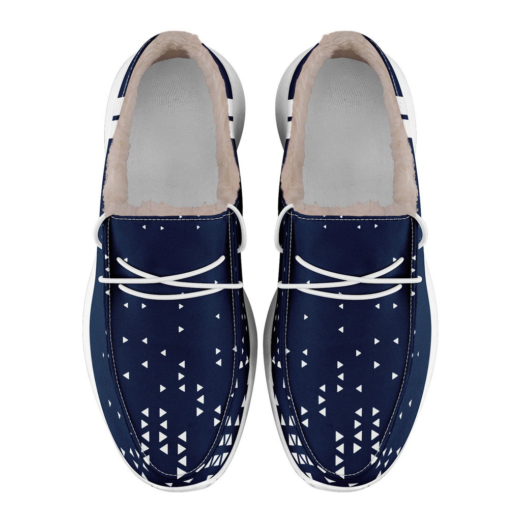 Custom Blue White Dallas Shoes Personalized Sneaker FN042-D020279-9