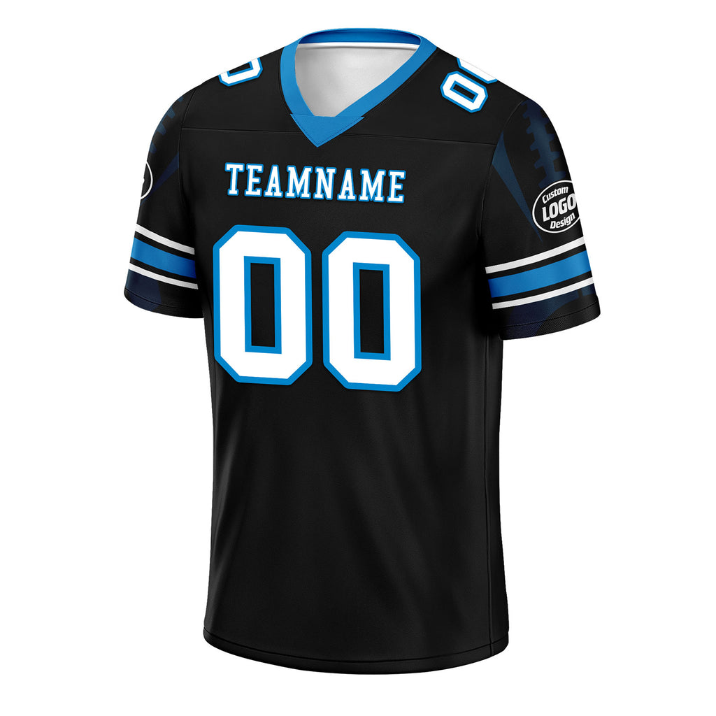 Custom Black Carolina Football Jersey and Sports Shoes Combo Offer Personalized Combo ZH-D025008-3