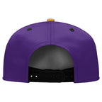 Custom Purple Minnesota Hat Sport Design Cap Stitched Adjustable Personalized PR067B-D020262-17